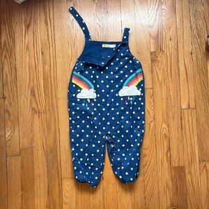 Mini Boden Rainbow Corduroy overalls